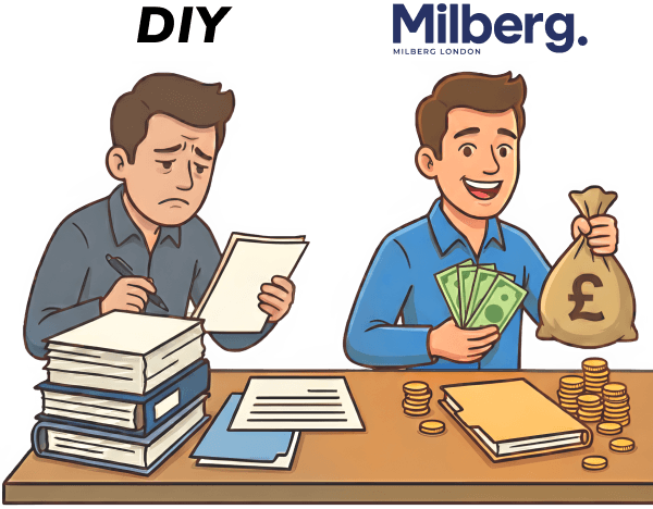 Milberg vs DIY Comparison